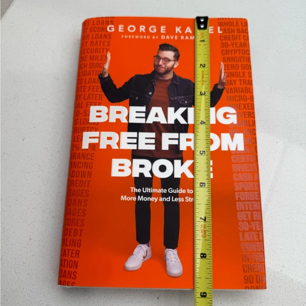Signed Book 'Breaking Free From Broke' by George Kamel - Picture 7 of 8
